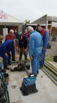 Donated electric hacksaw proved its worth