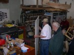 Inside soon became crowded and full of tools