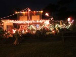 The night display as can be seen from the road